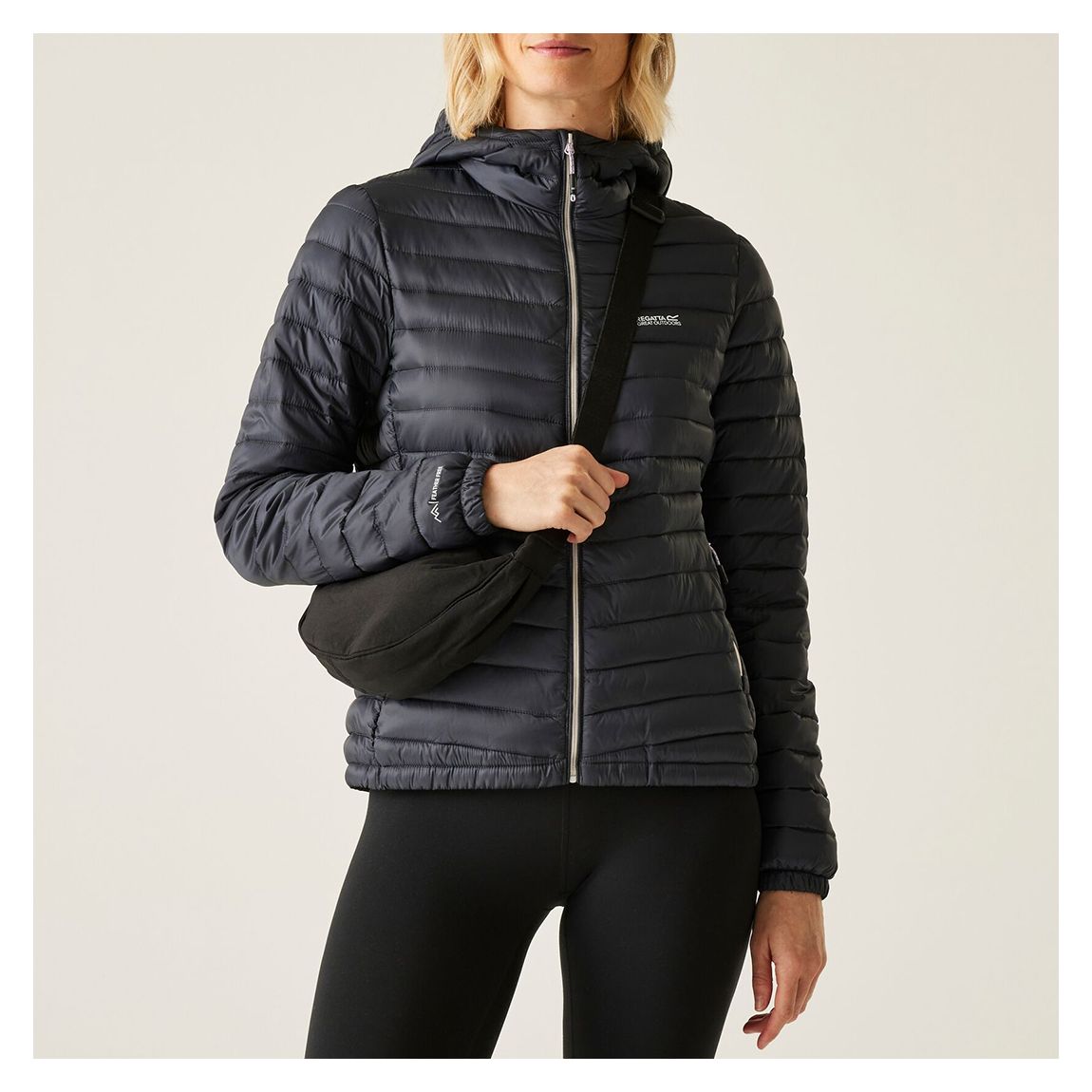 Charcoal Hurden Padded Jacket main product photo