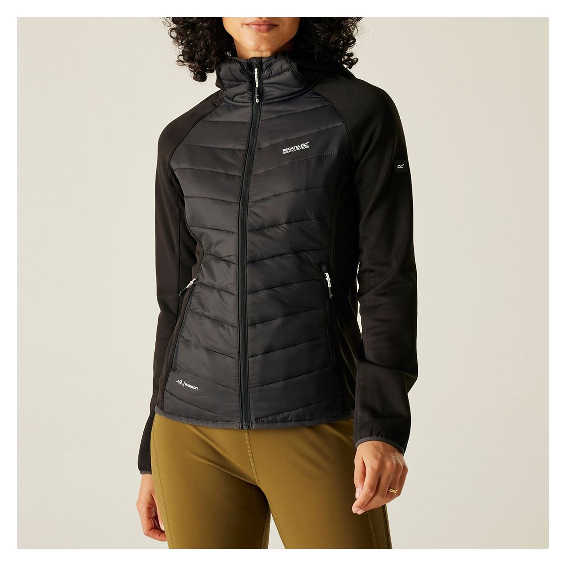 Black Andreson VIII Hybrid Jacket main product photo