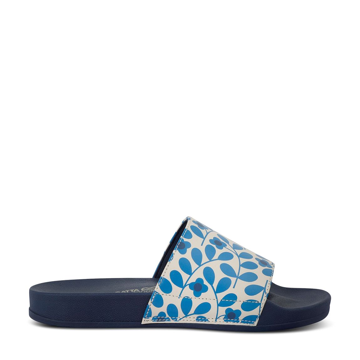 Blue Orla Kiely Flower Slide main product photo