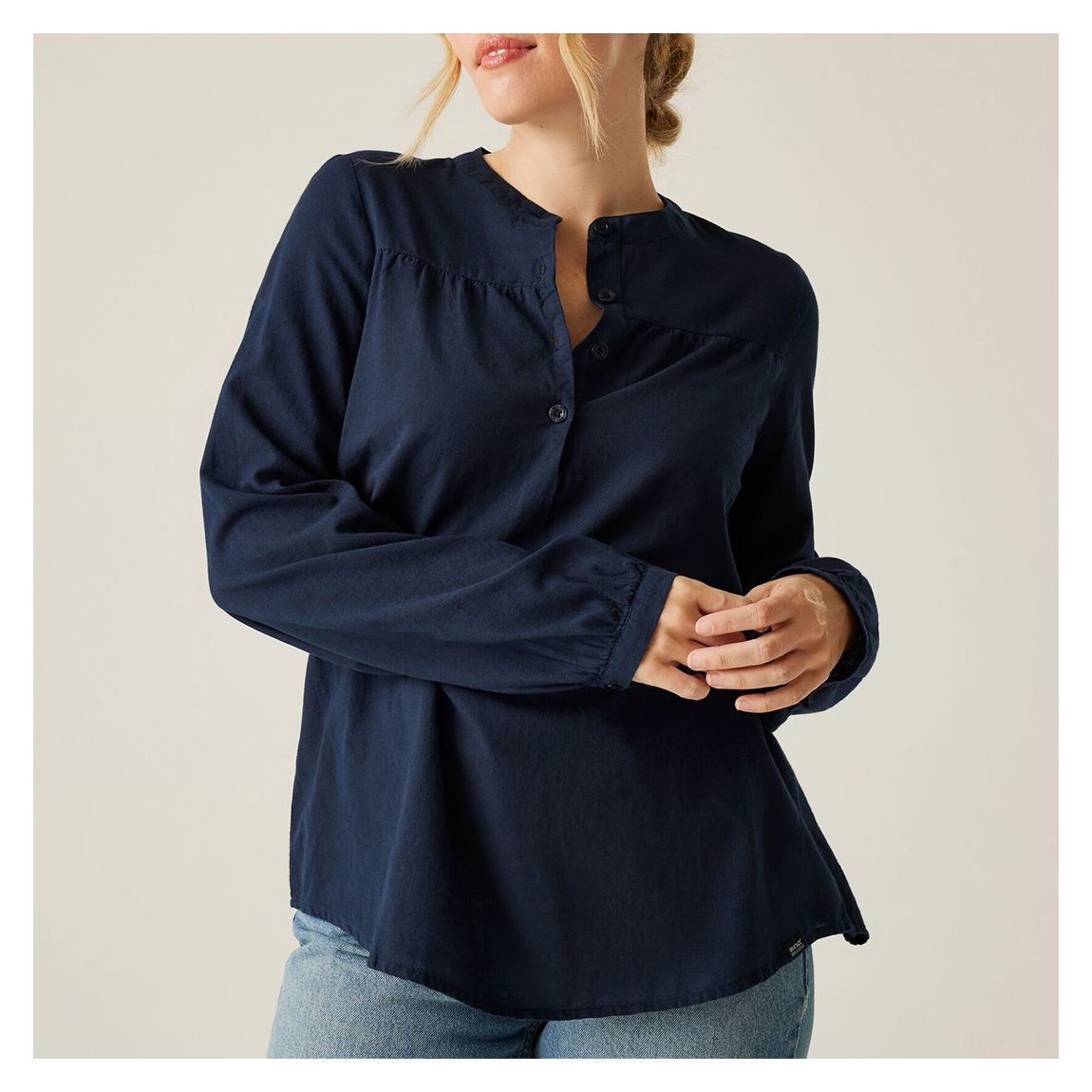 Navy Natine Lightweight Shirt main product photo