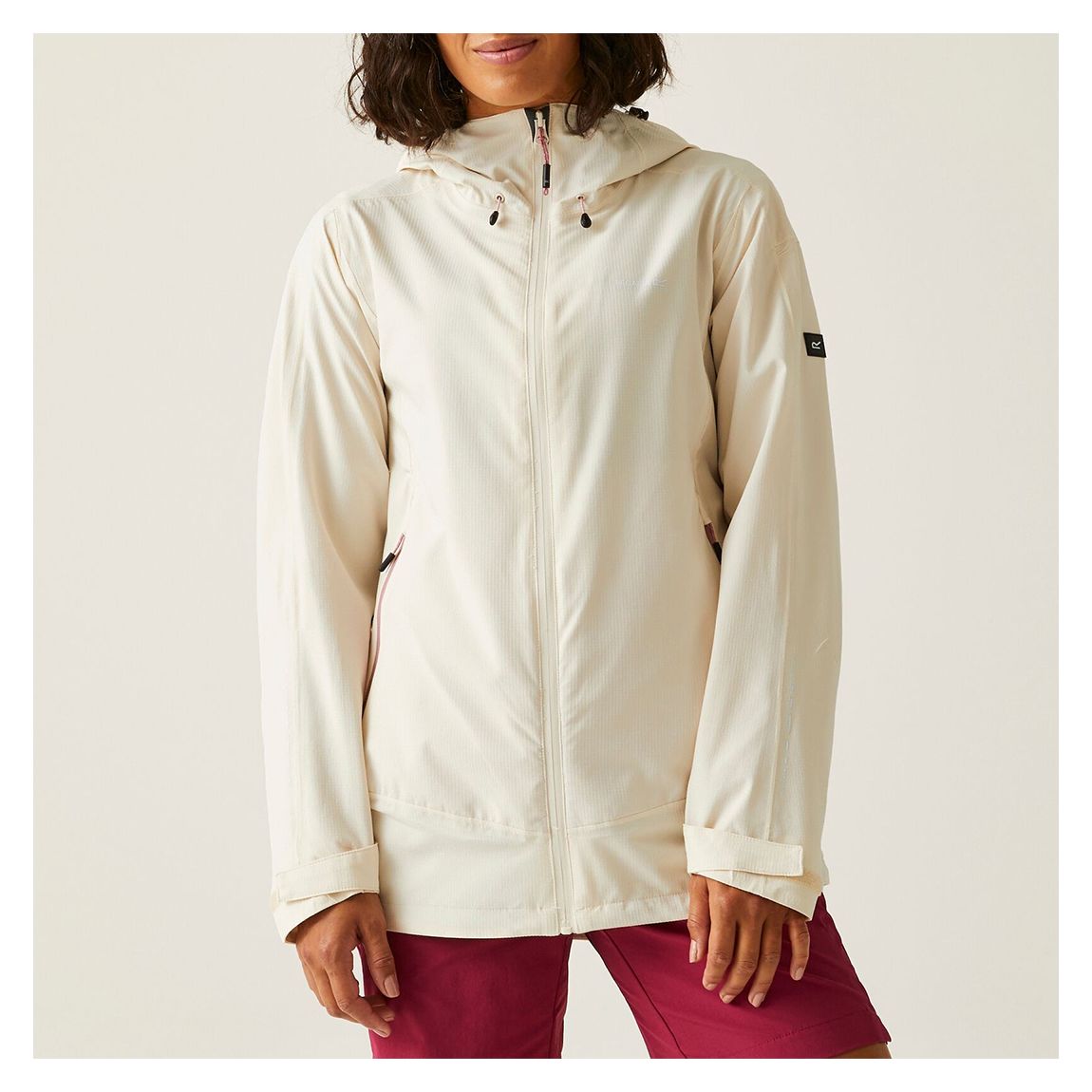 Light Vanilla Okara Waterproof Jacket main product photo