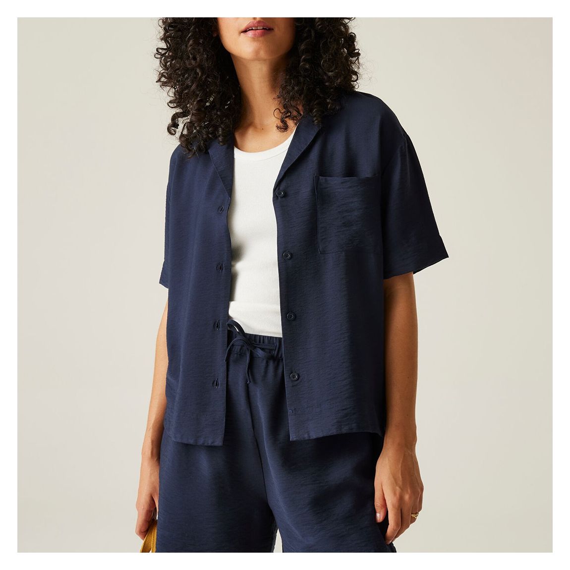 Navy Salise Lightweight Shirt main product photo