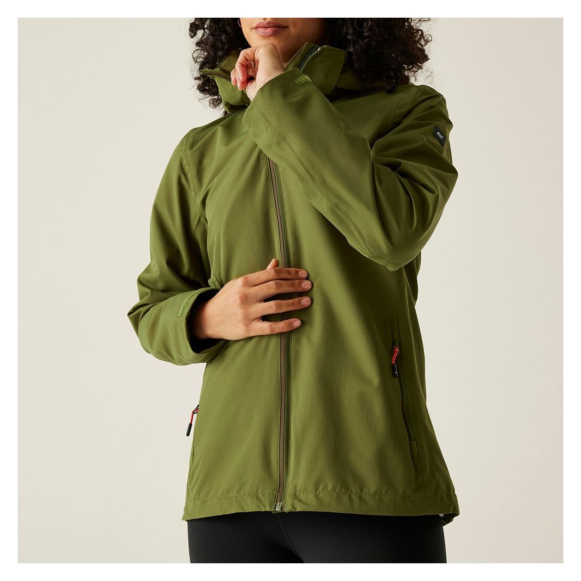 Khaki Oakhowe Waterproof Jacket main product photo