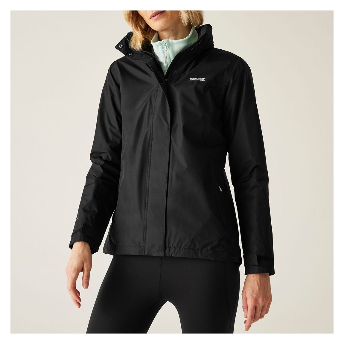 Black Daysha Waterproof Jacket main product photo