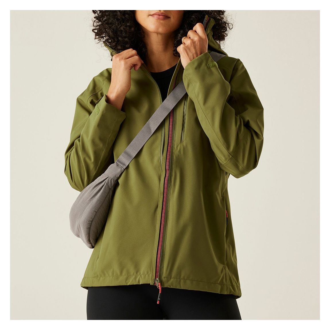 Khaki Birchdale II Waterproof Jacket main product photo