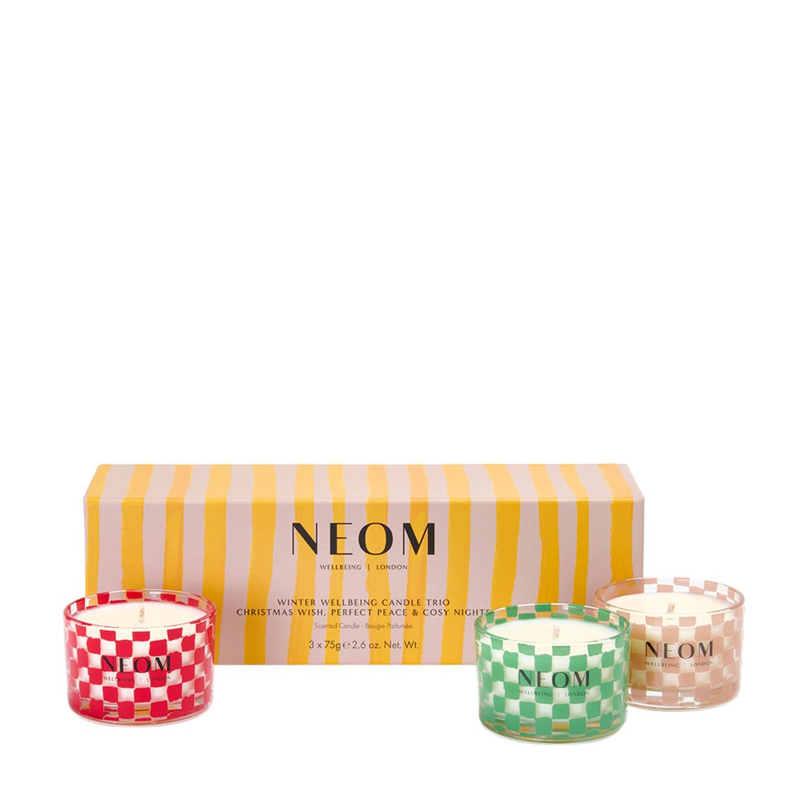 Candle Trio Xmas 2024 - 3 x 75g main product photo
