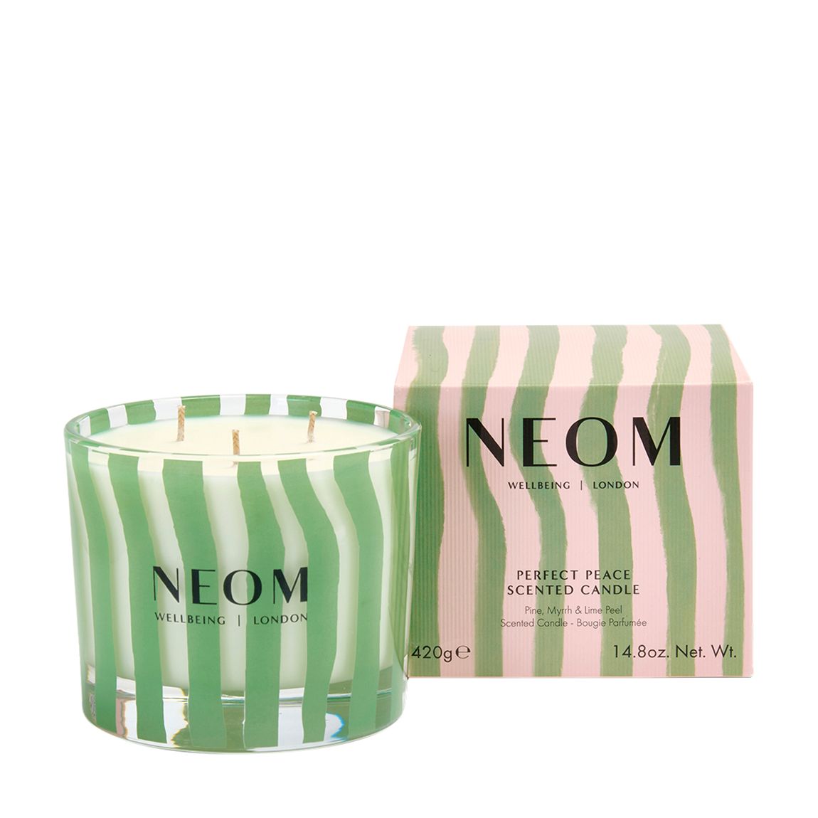 Perfect Peace 3 Wick Candle 2024, 420g main product photo