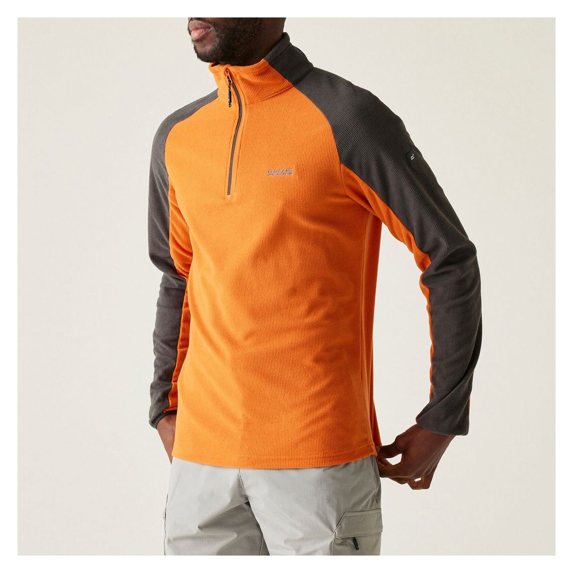 Orange Elson II Lightweight Fleece main product photo
