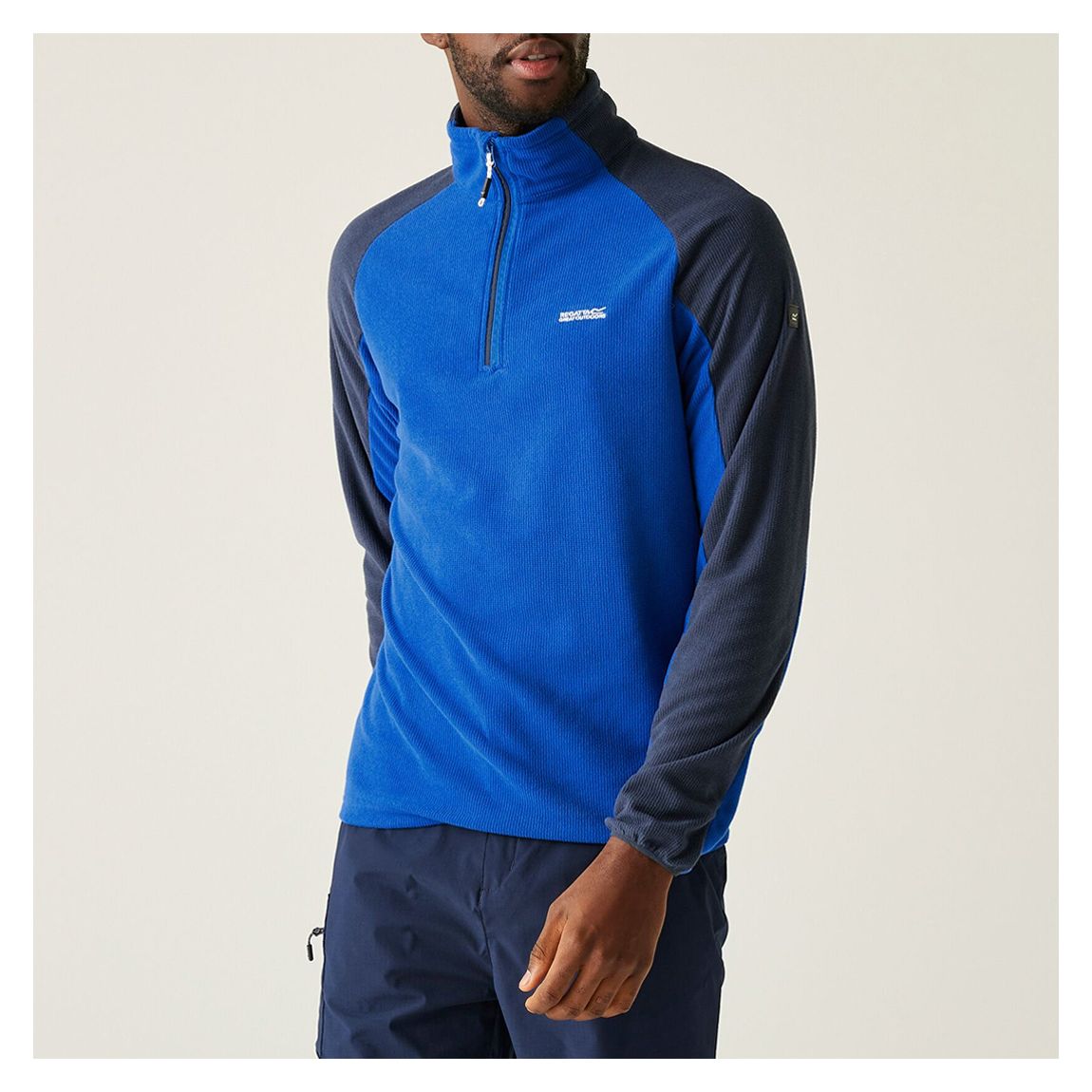 Blue/Navy Elson II Lightweight Fleece main product photo