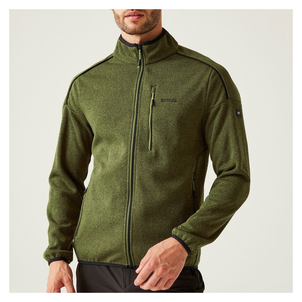 Khaki Kames Full Zip Fleece main product photo