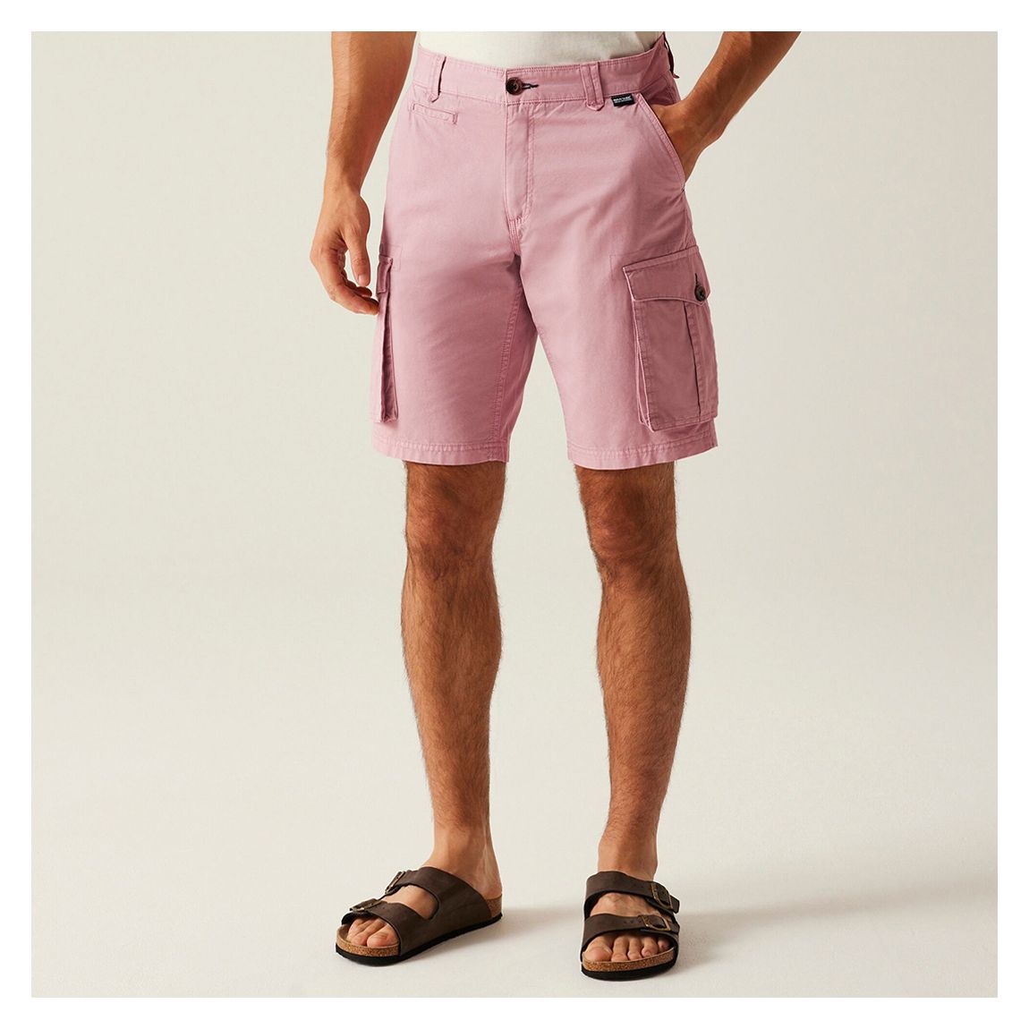 Soft Pink Shorebay II Cargo Shorts main product photo