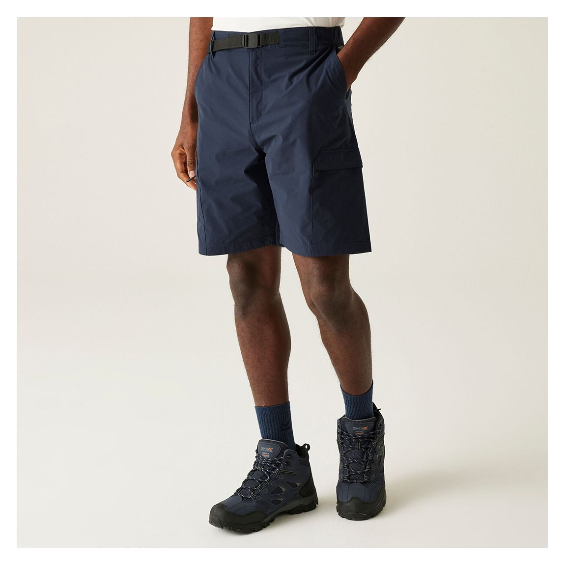 Navy Mallen Shorts main product photo