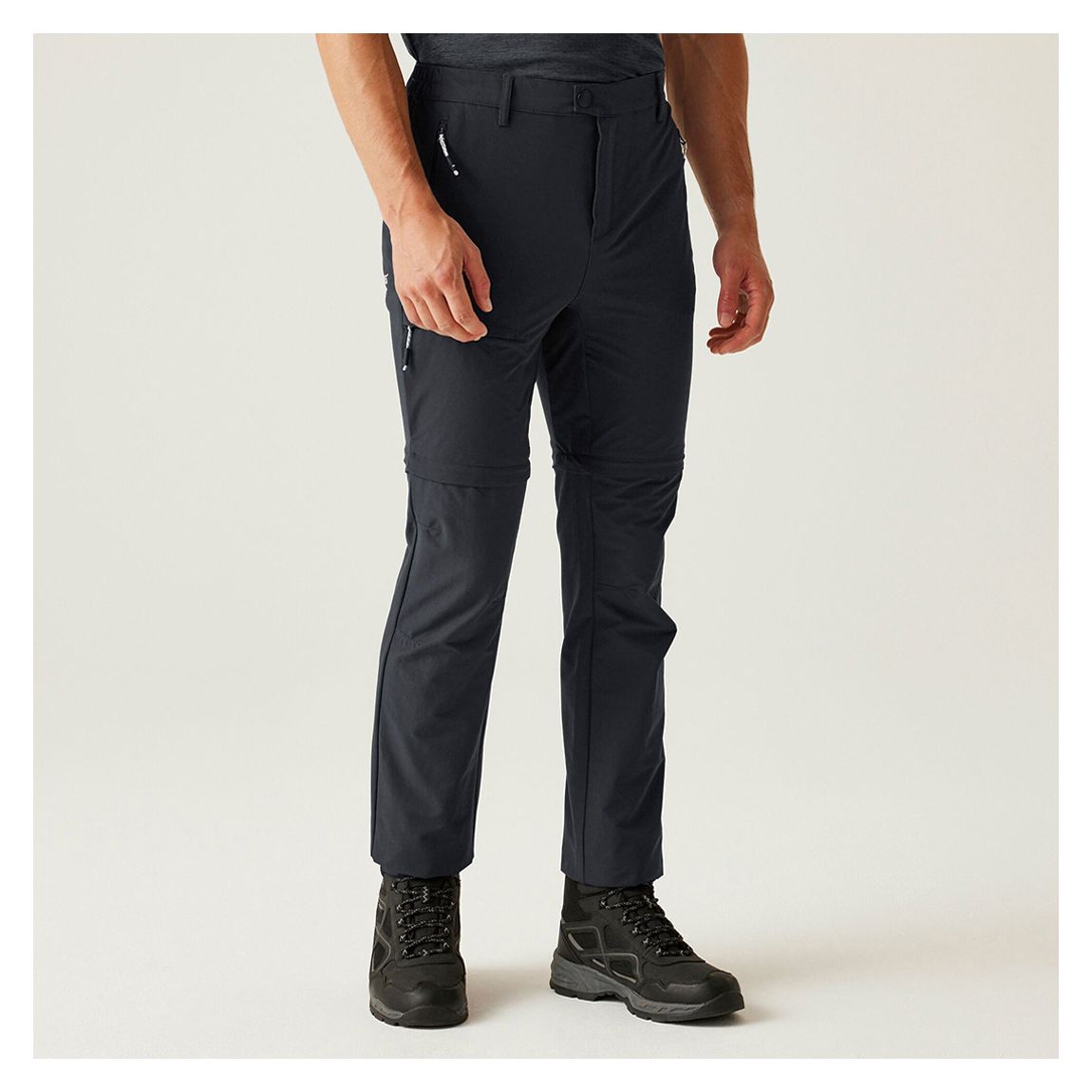 Black Highton II Zip Off Walking Trousers main product photo