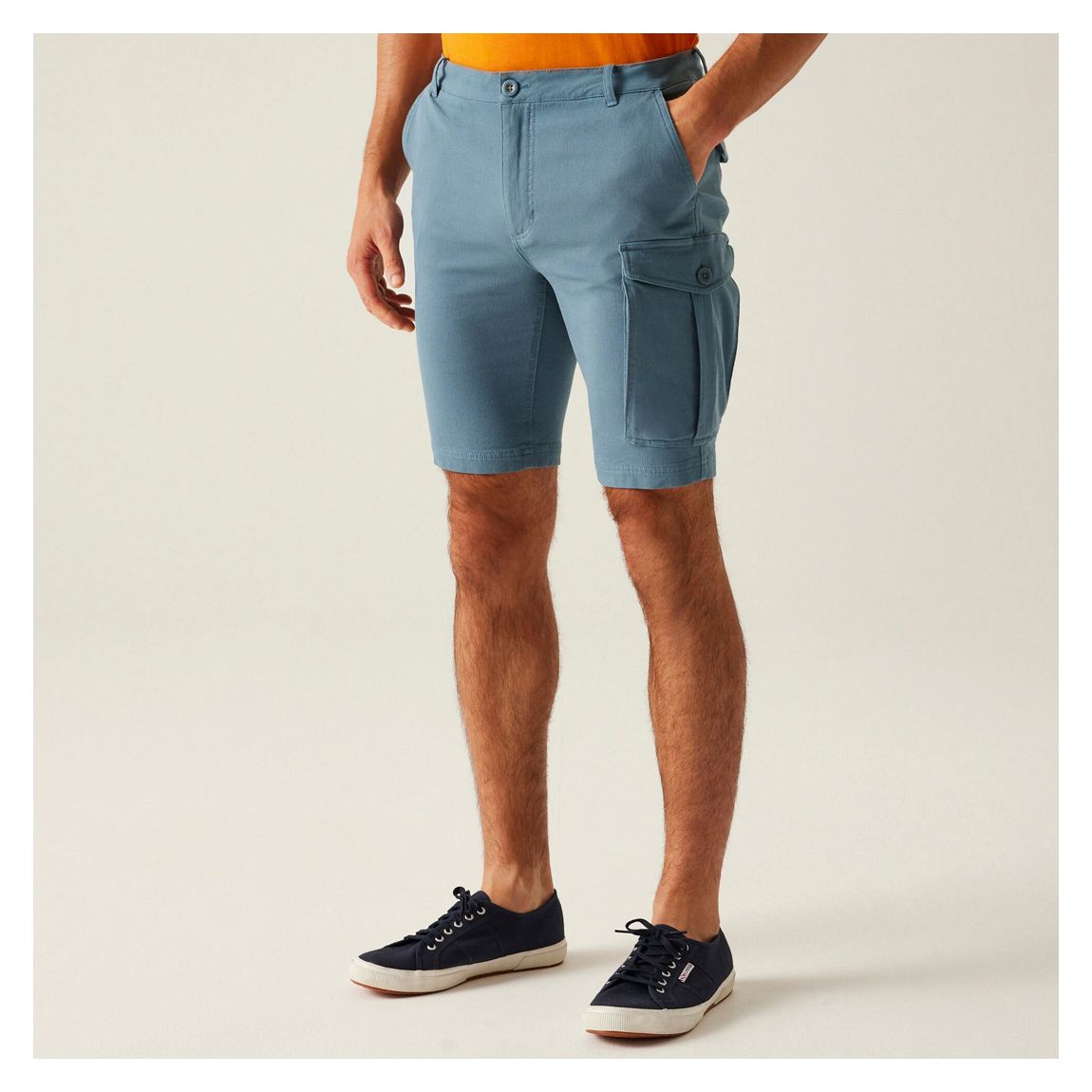 Slate Blue Bendrick Shorts main product photo