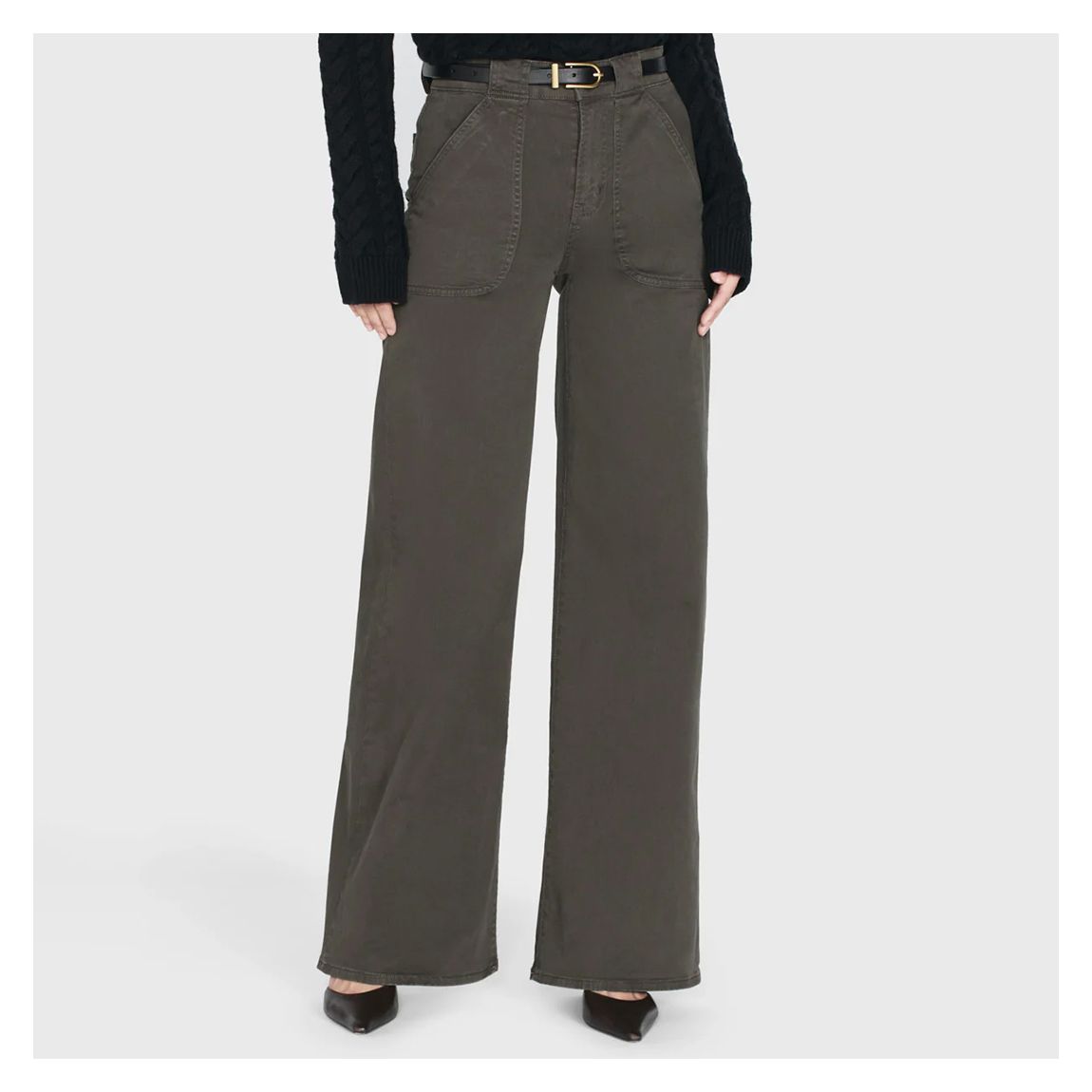 Khaki Modern Pocket Pant main product photo