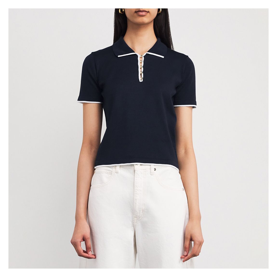 Navy Sport Polo main product photo