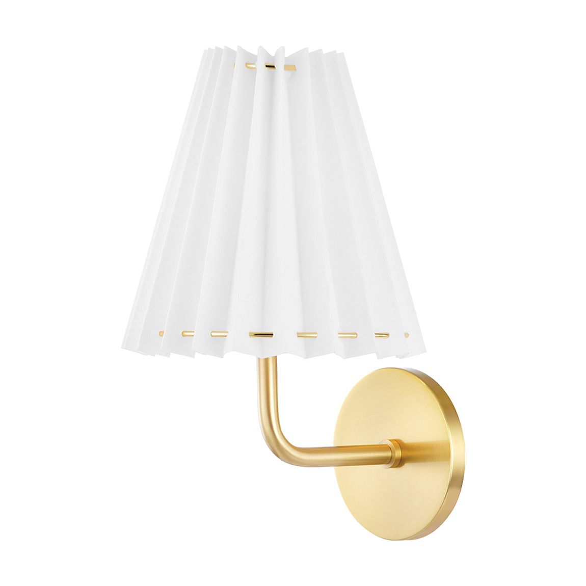 Demi 1 Light Wall Sconce, Gold main product photo
