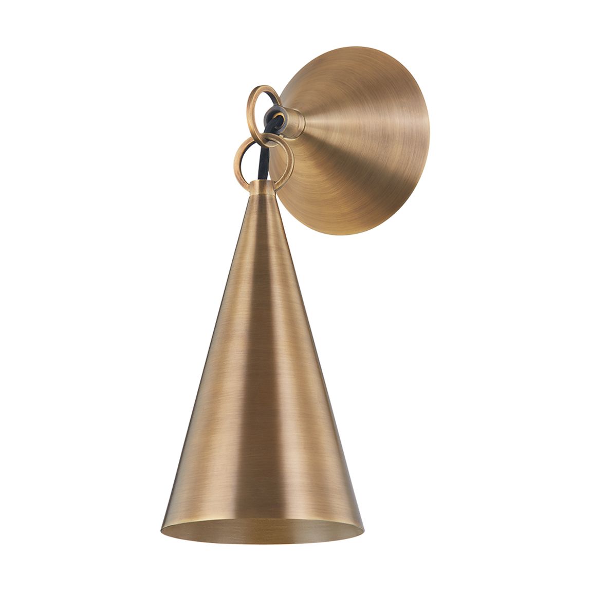 Midvale 1 Light Wall Sconce, Brass main product photo