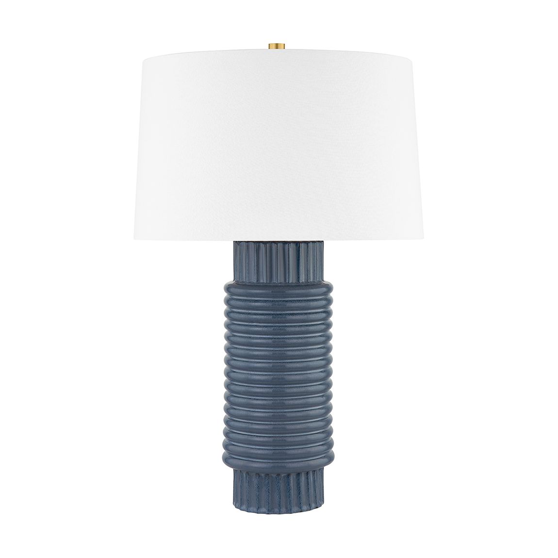 Broderick 1 Light Table Lamp, Blue main product photo