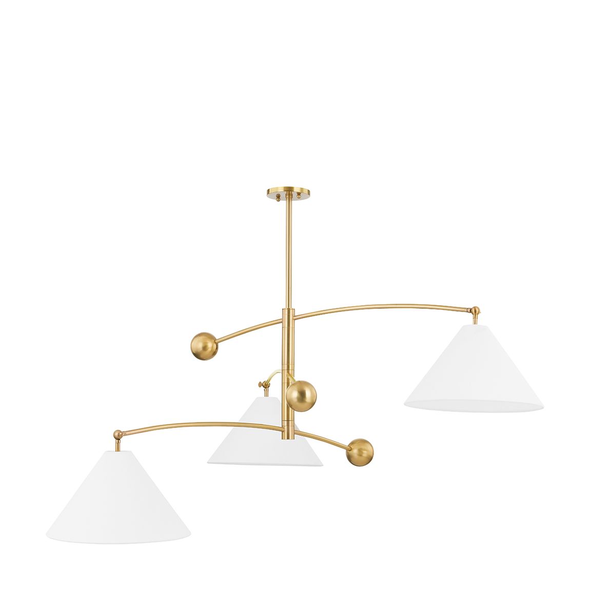Birdie 3 Light Chandelier main product photo