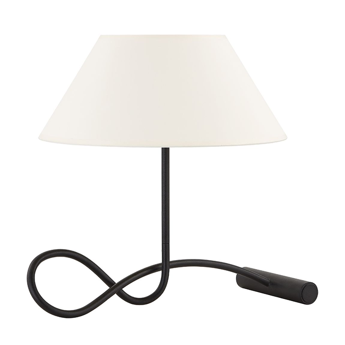 Alameda 2 Light Table Lamp, Iron, White Shade main product photo