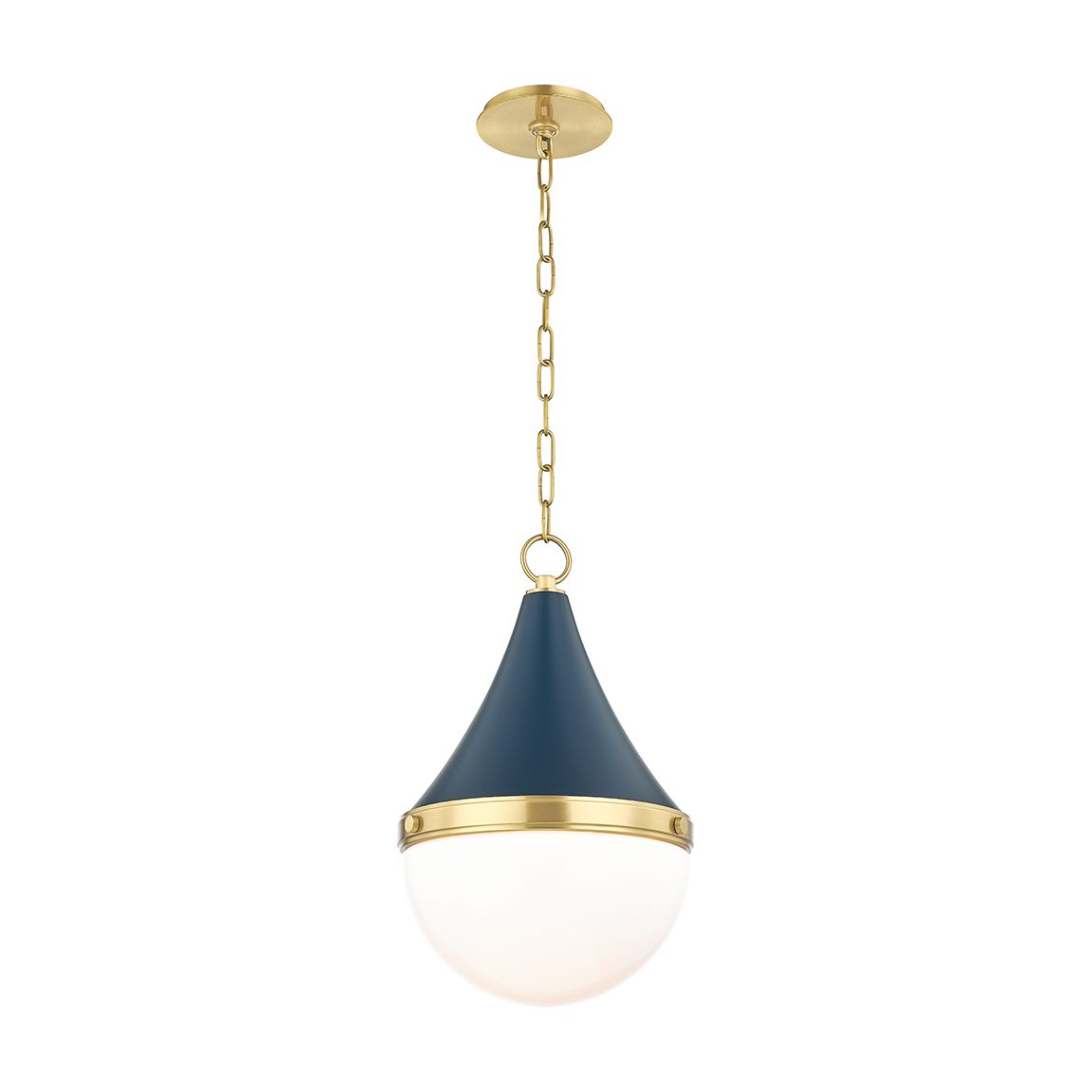 Ciara 1 Light Pendant, Gold main product photo