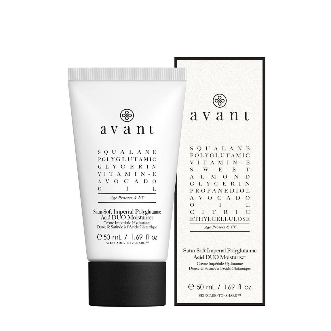 Satin-Soft Imperial Polyglutamic Acid DUO Moisturiser main product photo