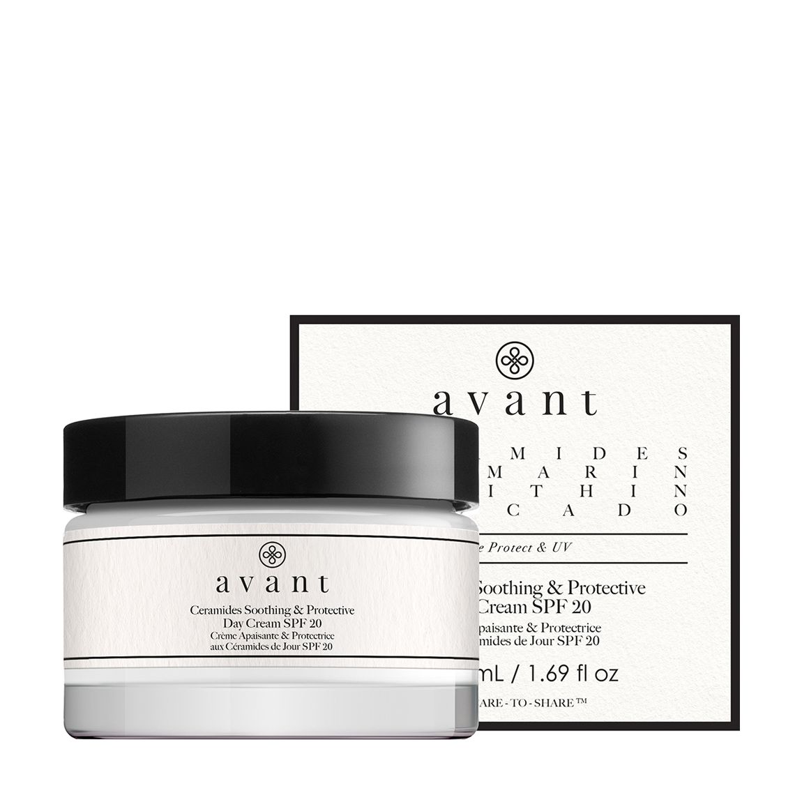 Ceramides Soothing & Protective Day Cream SPF 20 main product photo