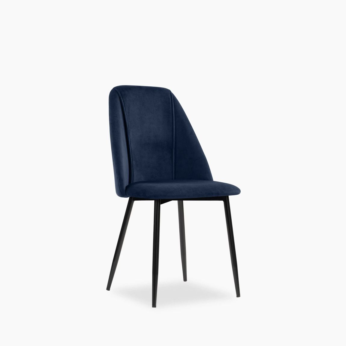 Marco Dining Chair, Royal Blue Sustainable Velvet main product photo