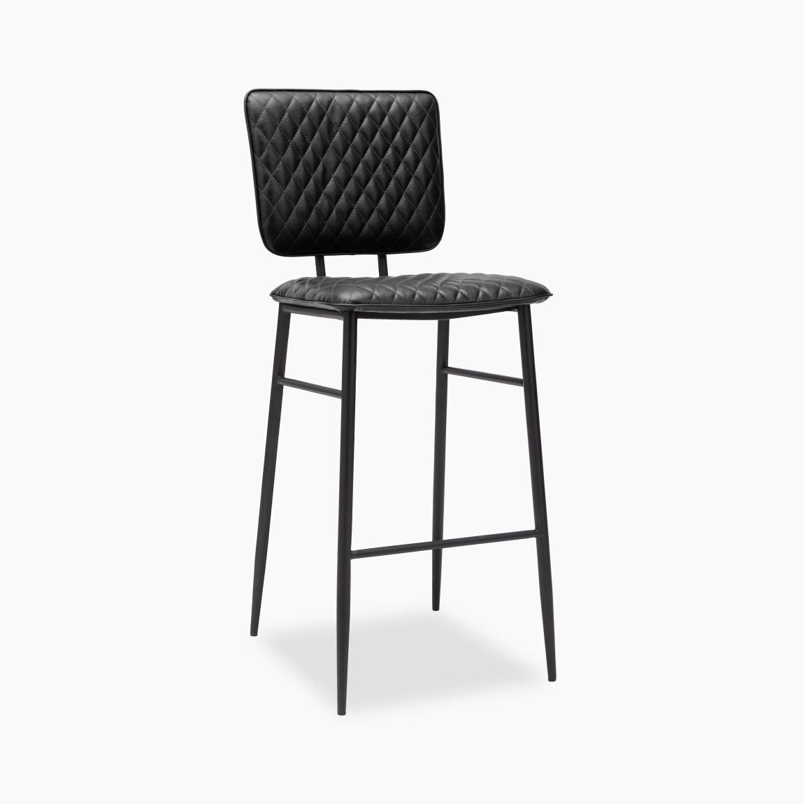 Elgin Metal Bar Stool, Black main product photo