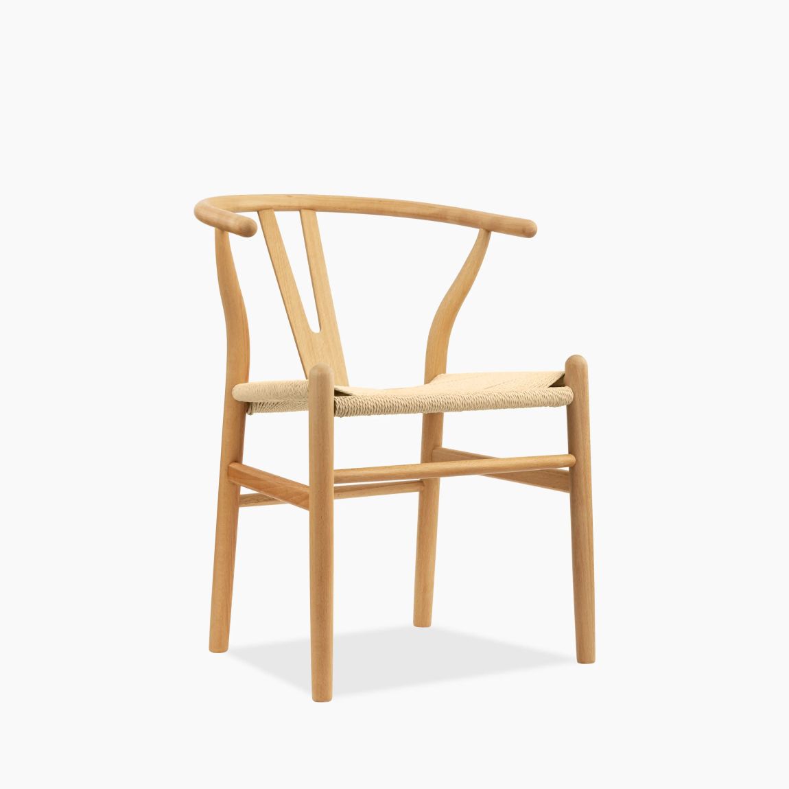 Wish Wooden Dining Chair, Natural Weave & Natural main product photo