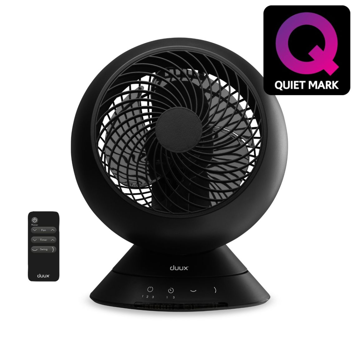 SAVE 33% Globe Table Fan Black main product photo