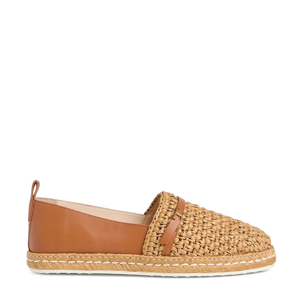 Women's Beige Raffia Gomma Espadrilles main product photo