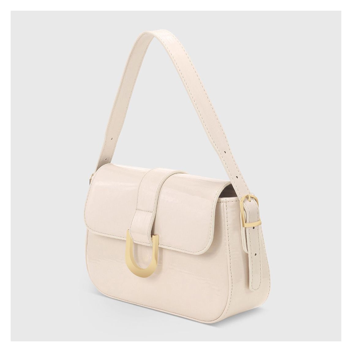 Cream Shoulder Bag main product photo