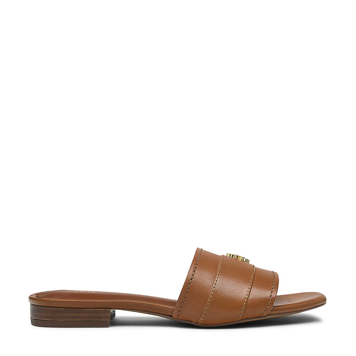 Tan Trinity Way Heirloom Mules main product photo