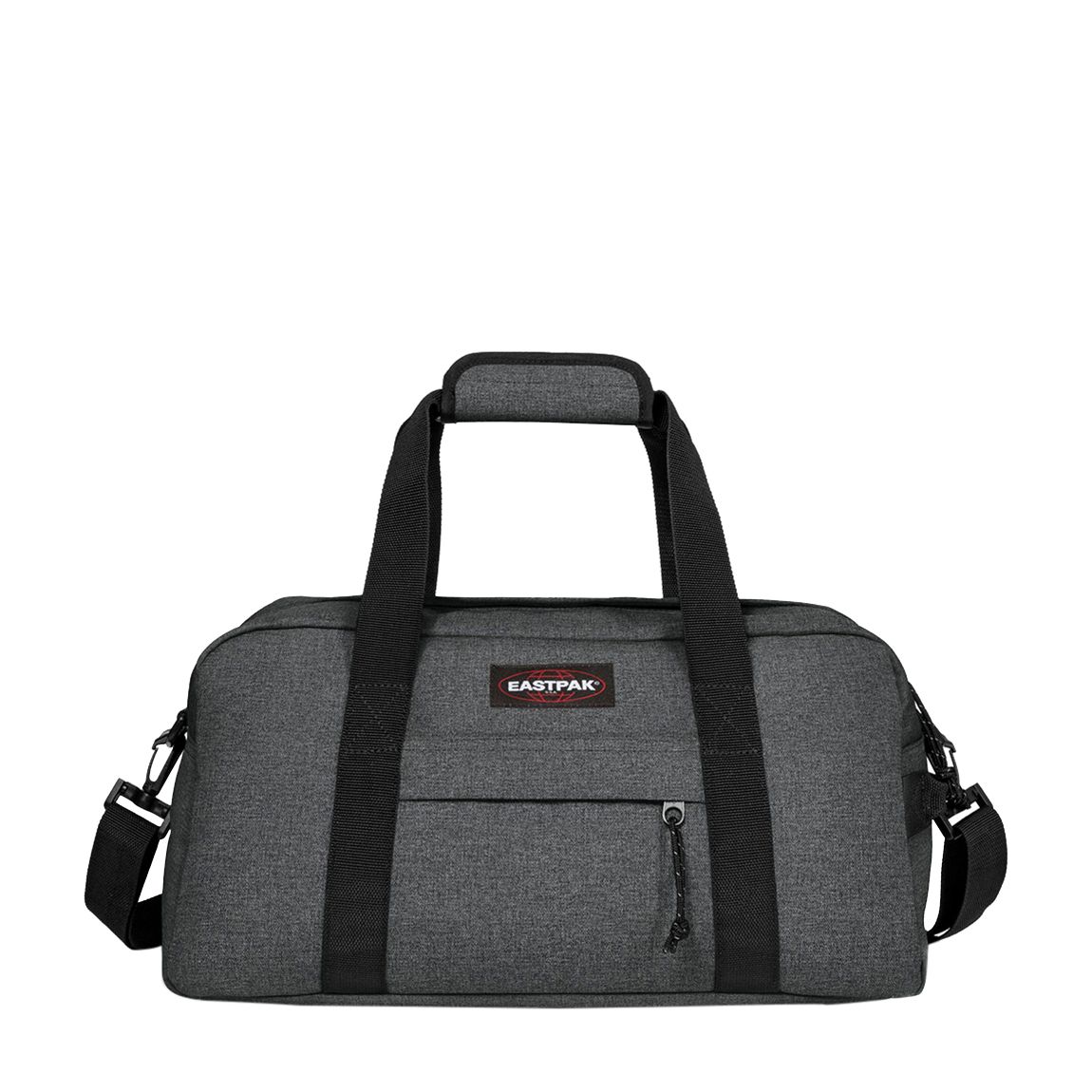 Black Denim Luggage Duffel main product photo