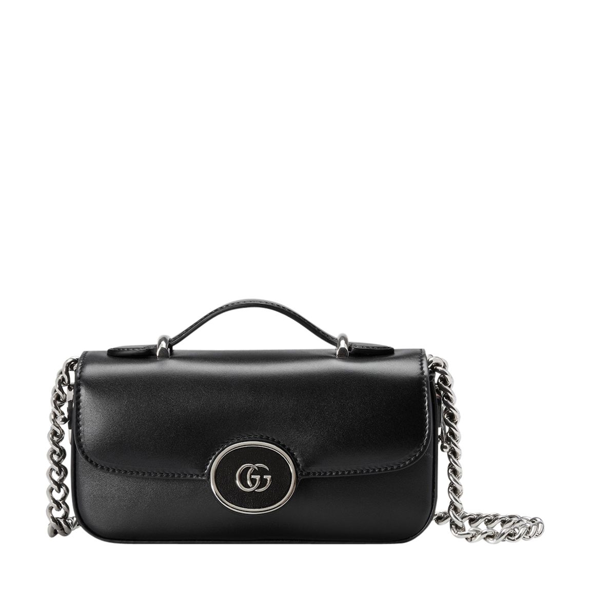 Black Gucci Petite GG Mini Shoulder Bag main product photo