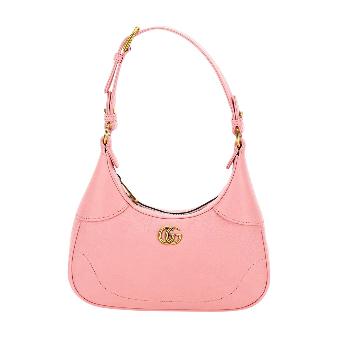 Pink Aphrodite Small Leather Shoulder Bag main product photo