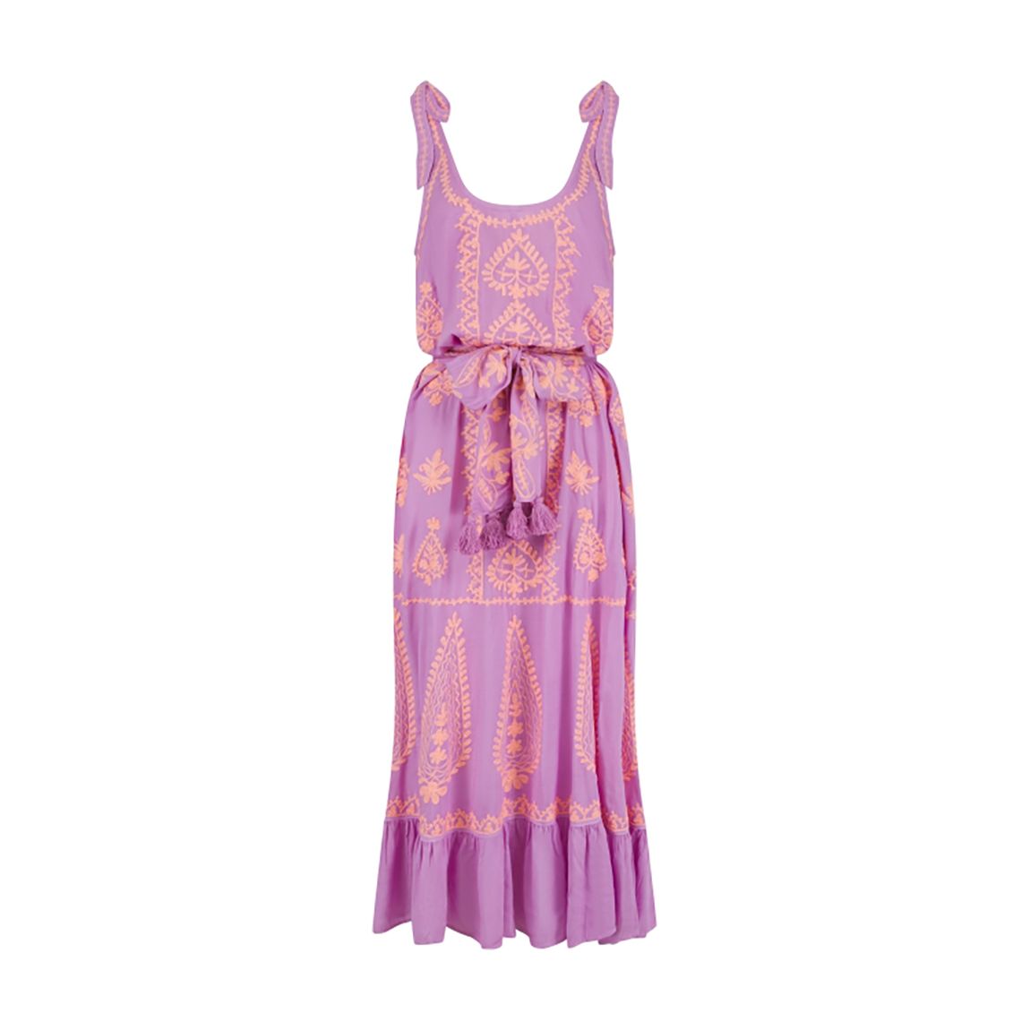Atzaro Dress Lilac-Peach main product photo