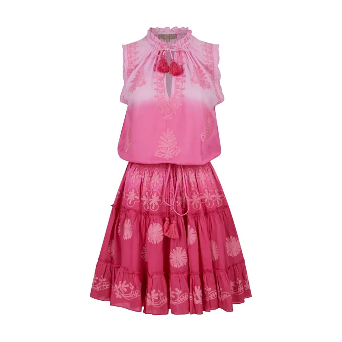 Celon Dress Pink Ombre main product photo