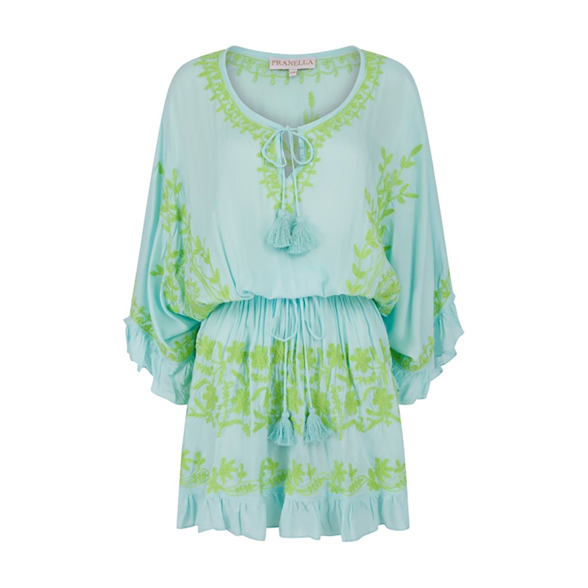 Lolly Kaftan Aqua-Lime main product photo