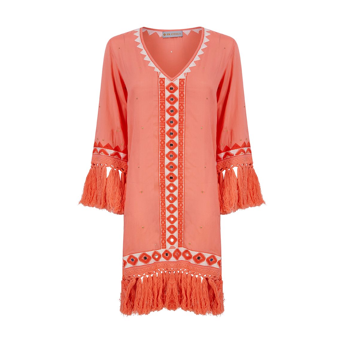 Patti Dress Coral main product photo
