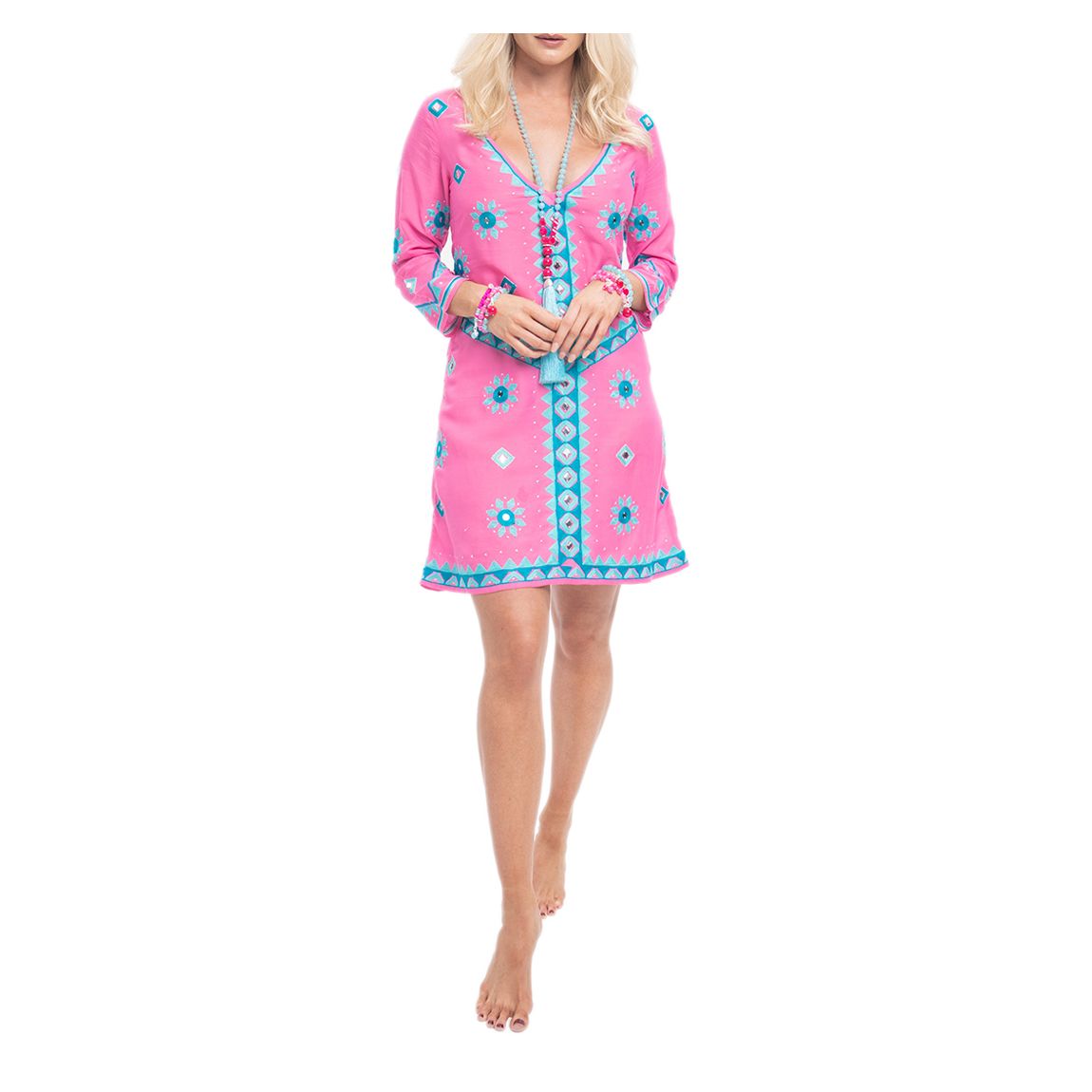 Aribella Dress Neon Pink main product photo