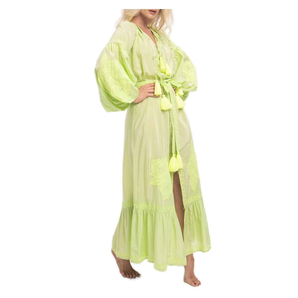 Taffi Maxi Dress Lime main product photo