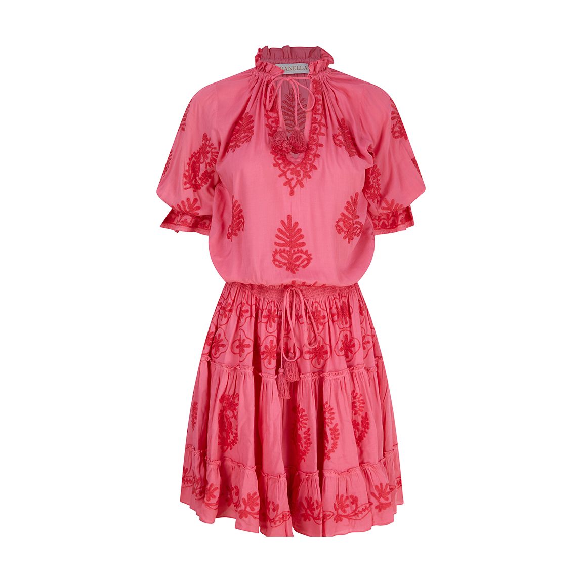 Sienna Dress Coral main product photo