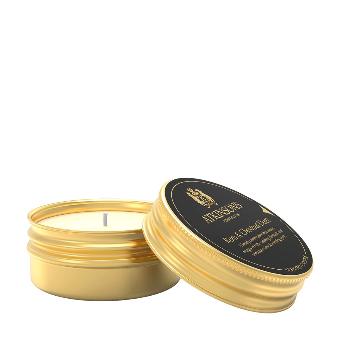 Rum & Chestnut Duet Candle 200g main product photo