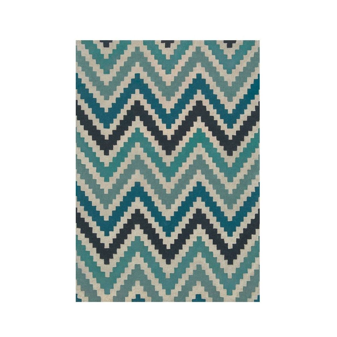 Scala Rug, 200x280cm, Teal main product photo