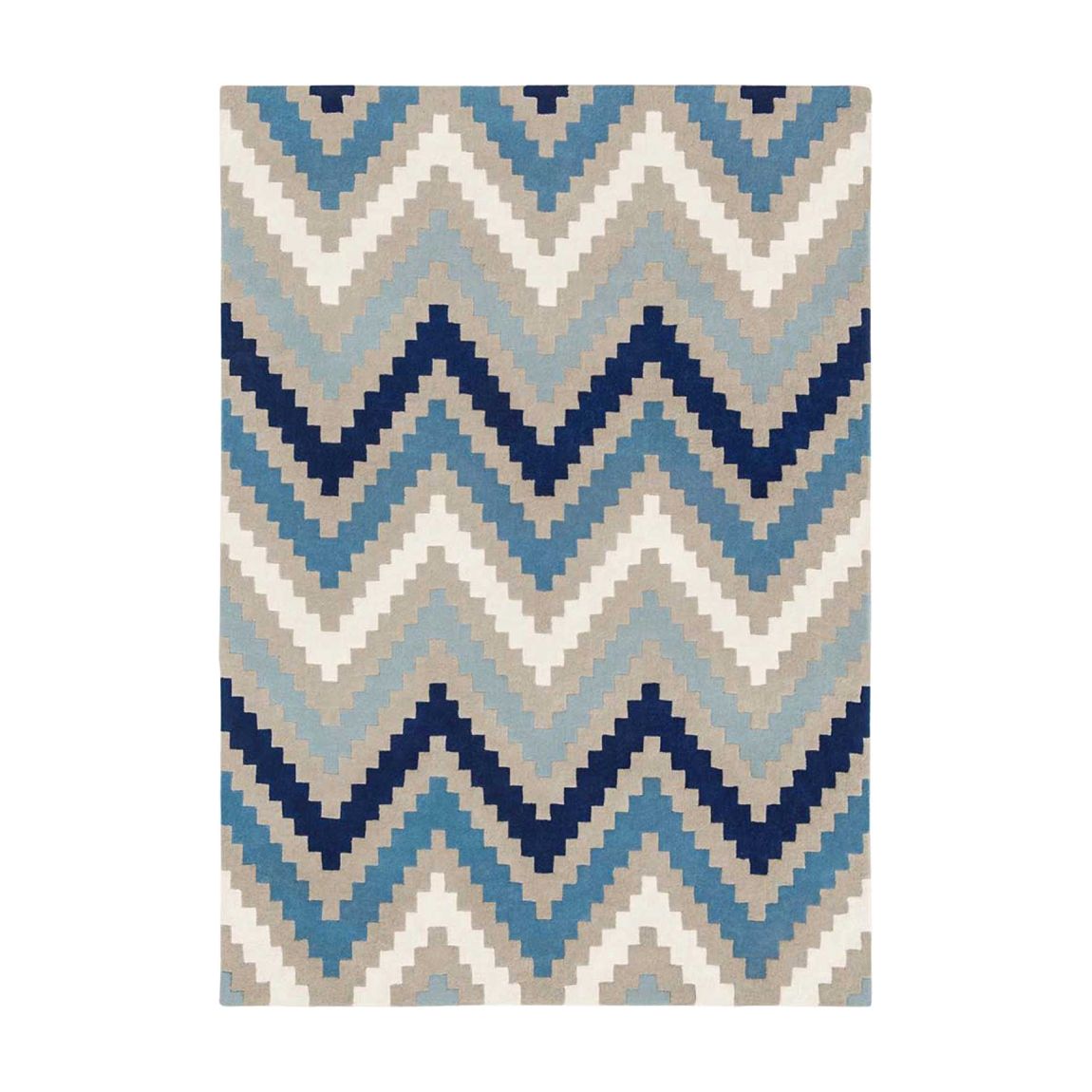 Scala Rug, 290x390cm, Indigo main product photo