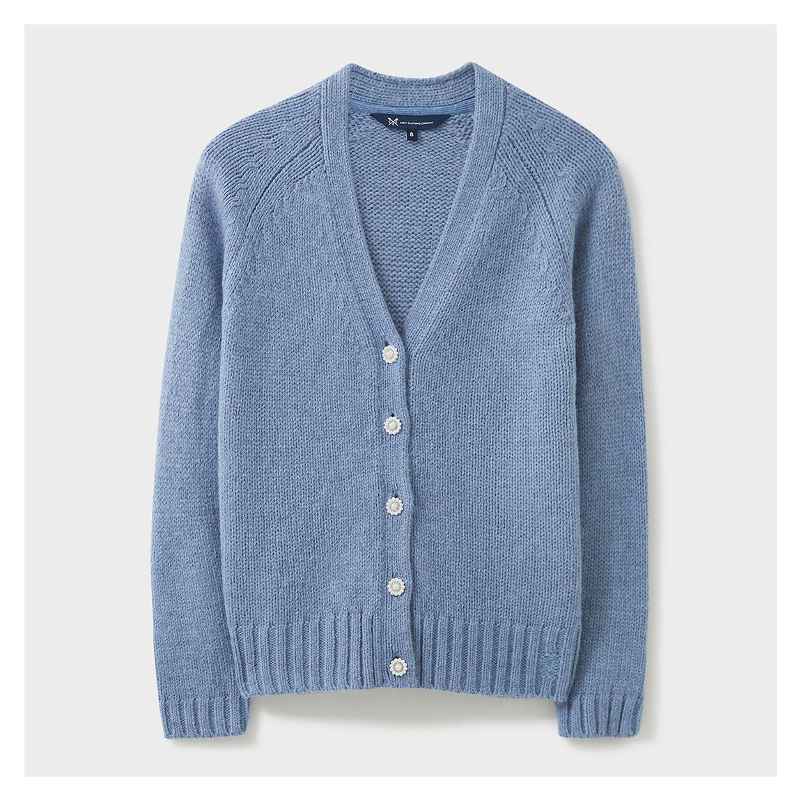 SHORT BUTTON DETAIL CARDI main product photo