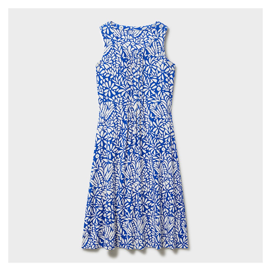 JERSEY SLEEVELESS PLEAT DRESS main product photo
